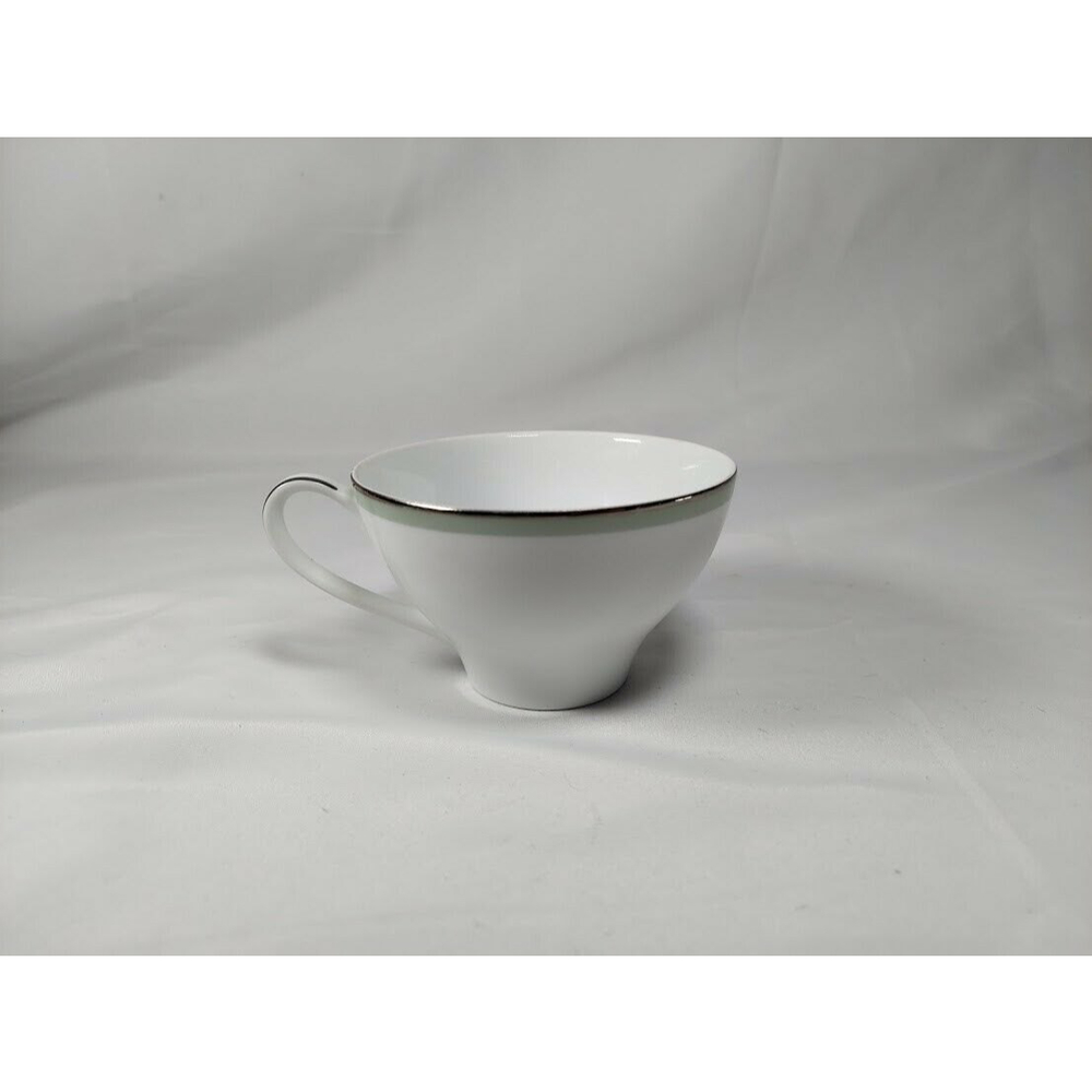 Vintage/Discontinued Noritake Green Tone 6383 Tea Cup - Set of 3